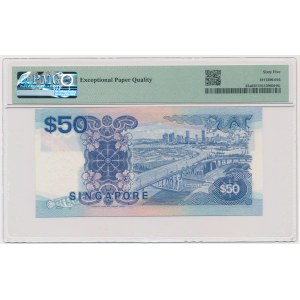 Singapur, 50 dolarů (1987) - PMG 65 EPQ