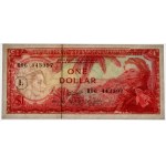 East Caribbean, 1 Dollar (1965) - PMG 64