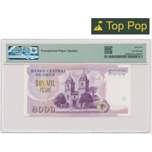 Chile, 2.000 Pesos 1997 - PMG 66 EPQ