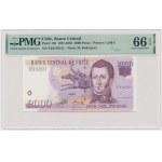 Čile, 2 000 pesos 1997 - PMG 66 EPQ