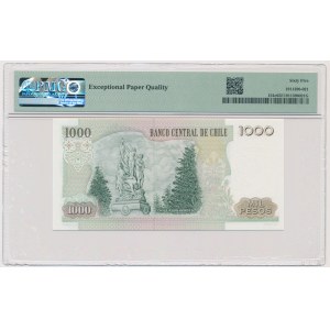 Čile, 1 000 pesos 1990 - PMG 65 EPQ