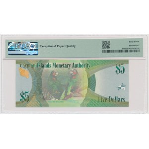Cayman Islands, 5 Dollars (2010) - PMG 67 EPQ