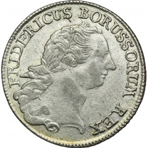 Sliezsko, pruská vláda, Fridrich II., 1/3 Thaler Vroclav 1768 B