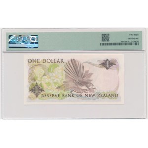 New Zealand, 1 Dollar (1981-85) - PMG 58