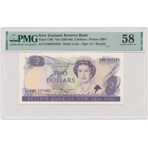 Neuseeland, 2 $ (1985-89) - PMG 58