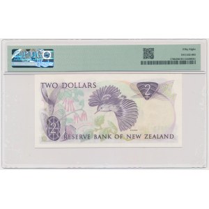 Nový Zéland, 2 USD (1985-89) - PMG 58