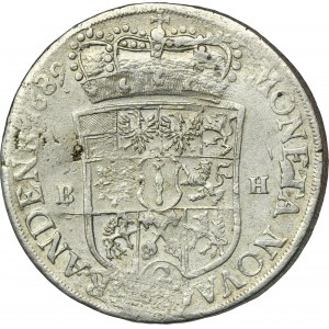 Nemecko, Brandenbursko-Prusko, Fridrich III, 2/3 talára (gulden) Minden 1689 BH