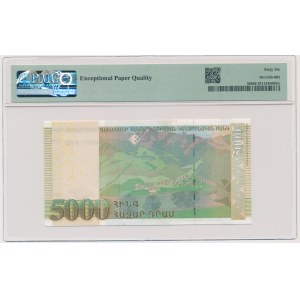 Armenia, 5.000 Dram 2012 - PMG 66 EPQ