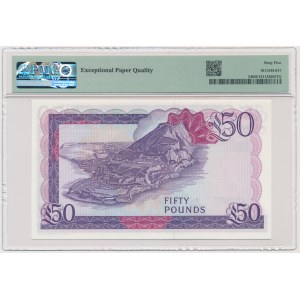 Gibraltar, 50 Pounds 1986 - PMG 65 EPQ