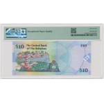 Bahamy, 10 dolarów 2009 - PMG 67 EPQ