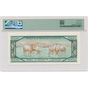Burundi, 1 000 frankov 1988 - PMG 64
