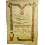 Organizačný a pamätný odznak Hallerových mečov so sadou dokumentov - UNIKÁTNA SADA