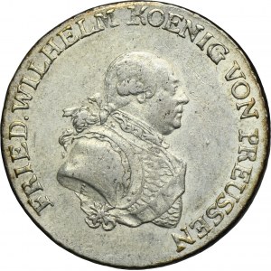 Německo, Pruské království, Fridrich Vilém II., 1/3 Thaler Berlin 1790 A