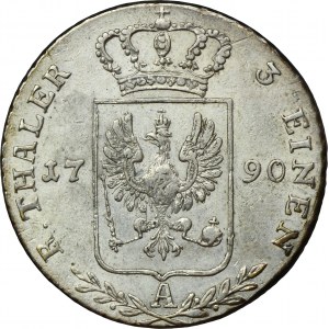 Německo, Pruské království, Fridrich Vilém II., 1/3 Thaler Berlin 1790 A