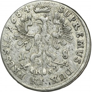 Nemecko, Brandenbursko-Prusko, Fridrich Viliam, Ort Königsberg 1684 HS