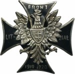 Pamätný odznak litovsko-bieloruského frontu s miniatúrou