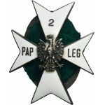 Odznaka pamiątkowa 2 Pułku Artylerii Polowej Legionów z Kielc - typ I - UNIKALNY ZESTAW