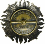 Commemorative badge of the 4th Heavy Artillery Regiment from Łódź