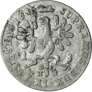 Germany, Brandenburg-Prussia, Friedrich Wilhelm, 18 Groschen Königsberg 1685 HS