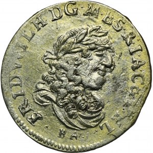 Germany, Brandenburg-Prussia, Friedrich Wilhelm, 6 Groschen Königsberg 1686 BA