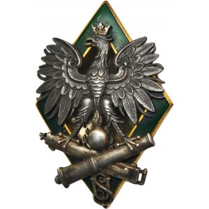 Badge of the Armament School from Warsaw