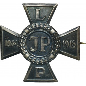 Abzeichen der Union der Polnischen Legionäre - Version mit Sicherheitsnadel