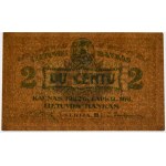 Litva, 2 centy 1922 - PMG 63 EPQ