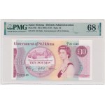 Insel St. Helena, £10 (1985) - PMG 68 EPQ