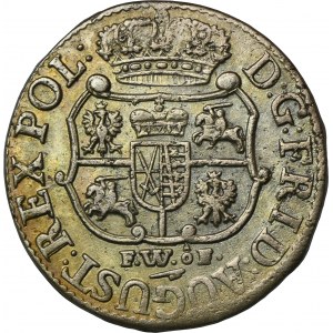 Augustus III of Poland, 1/12 Thaler Dresden 1750 FWôF