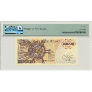 20.000 złotych 1989 - C - PMG 66 EPQ