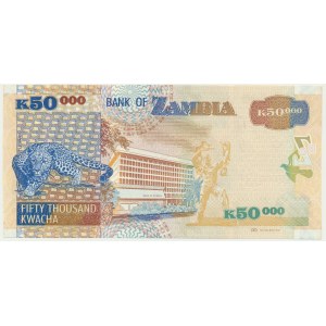 Zambie, 50 000 kwacha 2012