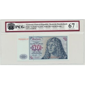 Germany, BDR, 10 Mark 1997 - PCG 67 EPQ