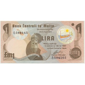 Malta, 1 lira 1967 - okolicznościowa