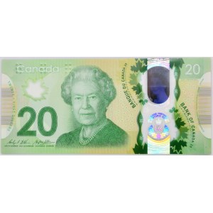 Kanada, 20 USD 2015 - polymér - pamätný