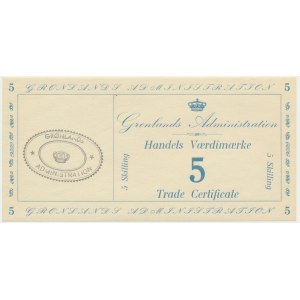 Greenland, Trade Certificate, 5 Skilling (1942)