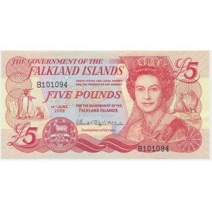 Falkland Islands, 5 Pounds 2005