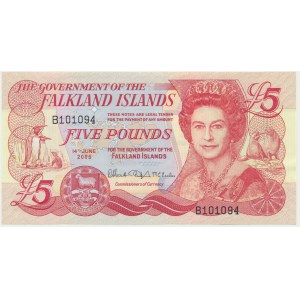 Falklandy, 5 funtów 2005