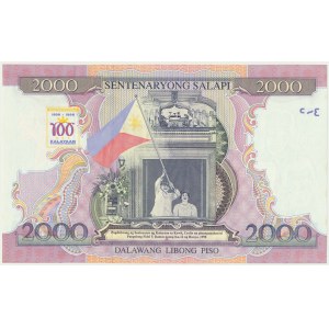 Filipíny, 2 000 piso (1998-2001)