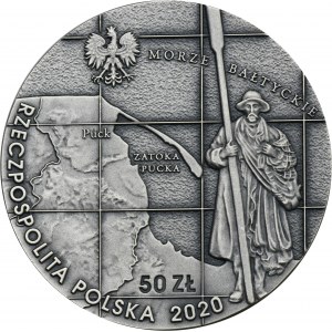 50 złotych 2020 100-lecie Zaślubin Polski z Bałtykiem