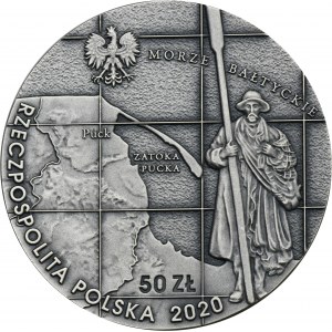 50 Gold 2020 100. Jahrestag der Hochzeit Polens mit der Ostsee