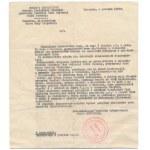 Abzeichen der Polnischen Liga der aktiven Kämpfer zusammen mit Karte und Dokument des verstorbenen Dr. Wacław Hłasko - EINZIGARTIGES SET