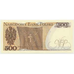 500 Zloty 1976 - AM - sehr seltene Serie