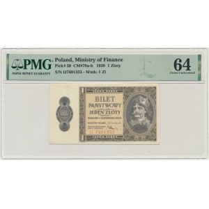1 gold 1938 - IJ - PMG 64