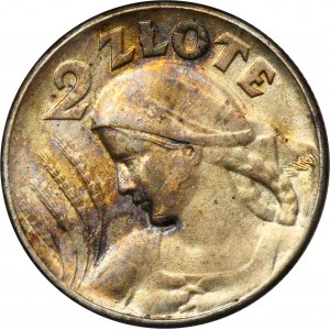 Frau und Ohren, 2 Gold Philadelphia 1925 - kein Punkt nach dem Datum