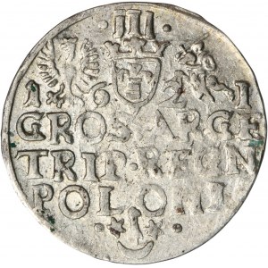 Sigismund III Vasa, 3 Groschen Krakau 1621