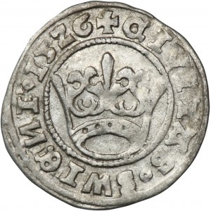 Schlesien, Stadt Świdnica, Ludwik II Jagiellończyk, Halber Pfennig 1526