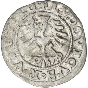 Schlesien, Stadt Świdnica, Ludwik II Jagiellończyk, Halber Pfennig 1526