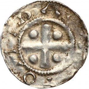Germany, Franconia, Archbishopric of Mainz, Otto II, Denarius