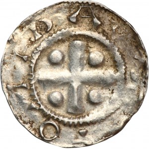 Germany, Franconia, Archbishopric of Mainz, Otto II, Denarius