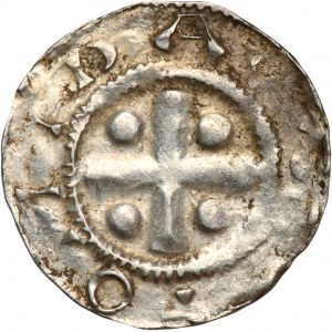Niemcy, Frankonia, Arcybiskupstwo Moguncji, Otto II, Denar
